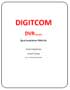 Digitcom DVR Manual