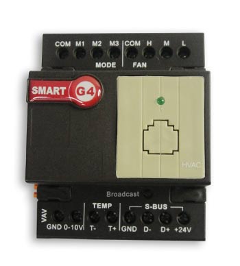 Smart-Bus HVAC2, Air Condition Control Module (G4) - SB-HVAC2-DN - GTIN (UPC-EAN): 0610696253767