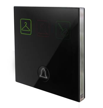 Smart-Bus Hotel Door Bell Panel with Service - SB-3SBell-WL - GTIN(UPC-EAN): 0610696254320