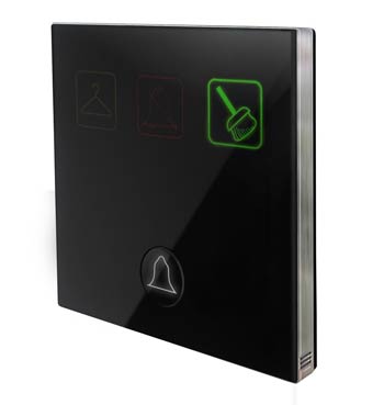 Smart-Bus Hotel Door Bell Panel with Service - SB-3SBell-WL - GTIN(UPC-EAN): 0610696254320