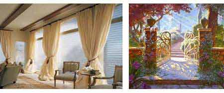 Motorized Drapes Shades and Gates