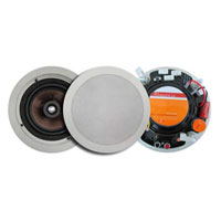 Resound 6.5" Ceiling Speaker Dual Cross Over (High End Dual Cone, DuPont Kevlar woofers, with 1" Tweeter) - RS-CS65K-CL