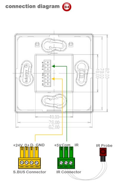 SMART-BUS DYNAMIC DISPLAY PANEL DDP EU WITH LCD - SB-DDP-EU - GTIN (UPC-EAN): 0610696254030