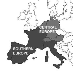 Southern and Central Europe